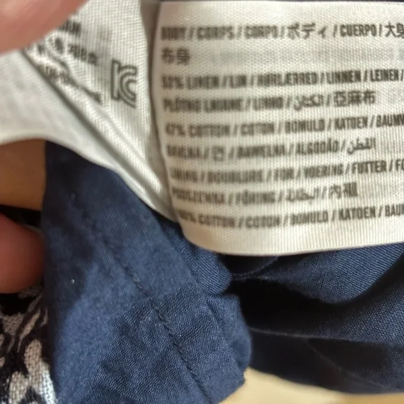 Abercrombie & Fitch Blue Floral Midi Dress - Picture 4 of 5